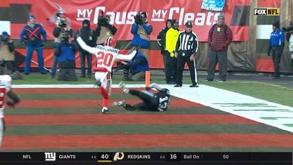 Browns stop Panthers fourth-and-goal shot at a comeback