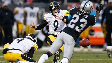 Chris Boswell misses 39-yard field goal attempt to tie game