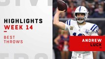 Best throws from Andrew Luck's 399-yard day | Week 14