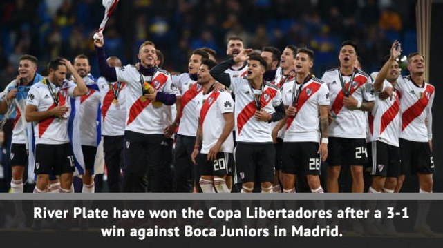 River Plate beat Boca Juniors to win Copa Libertadores