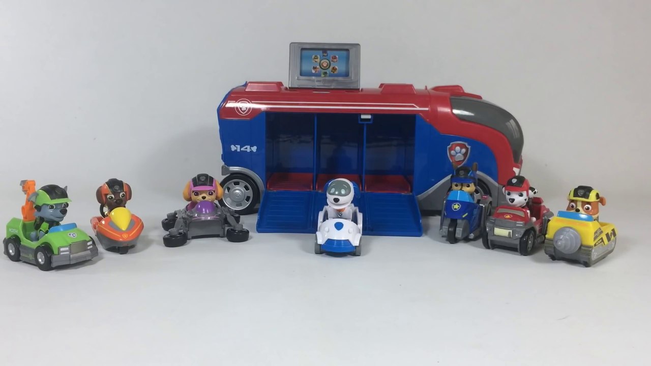 6 Paw Patrol Mission Paw Vehicles Marshall Chase Rubble Rocky Zuma Skye || Keith's Toy Box