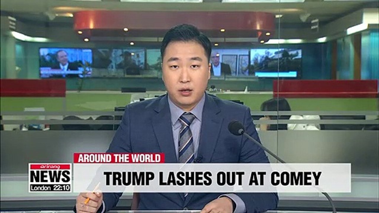 Trump calls ex-FBI chief James Comey's testimony "all lies"