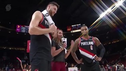 Damian Lillard on Jusuf Nurkic: "That's My Little Big Brother"