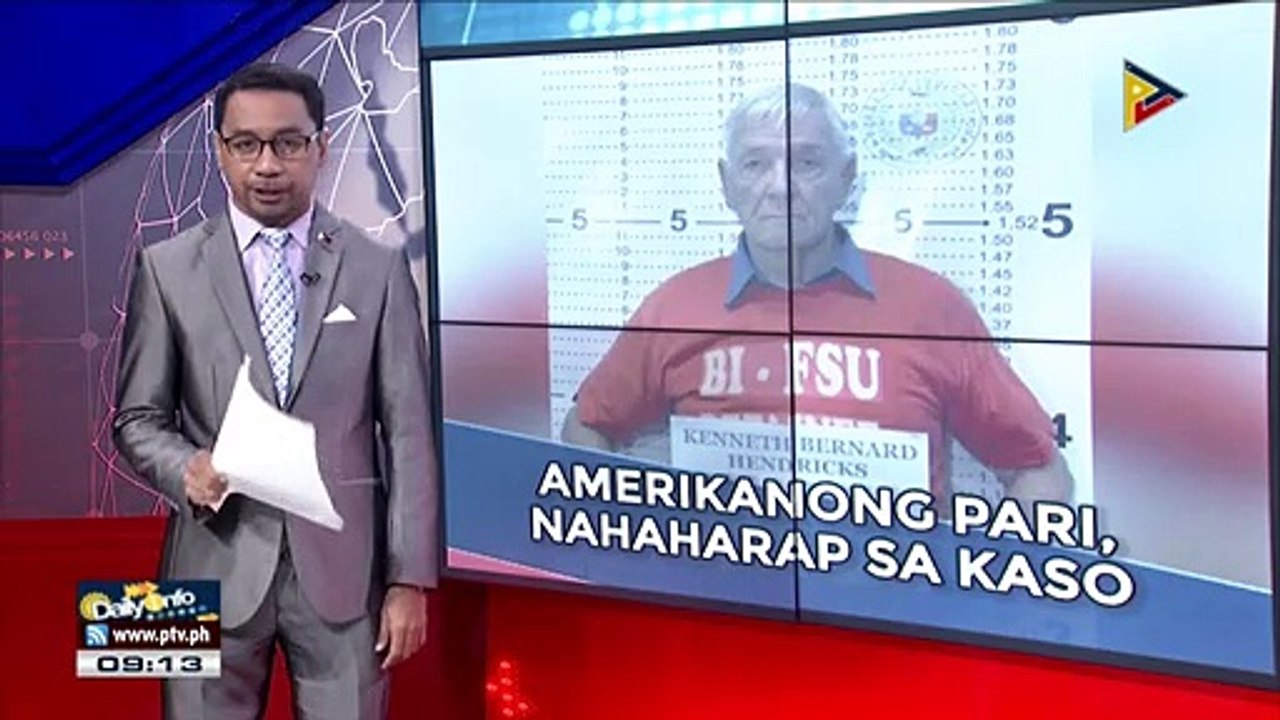 Amerikanong pari na nangmolestiya ng mga kabataang Pilipino, nahaharap sa iba't ibang kaso