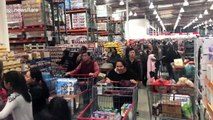Holiday shoppers pack Costco as Christmas nears