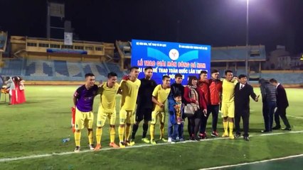 Hà Nội đoạt HCV môn bóng đá tại ĐHTTTQ sau chiến thắng thuyết phục trước Nghệ An | HANOI FC