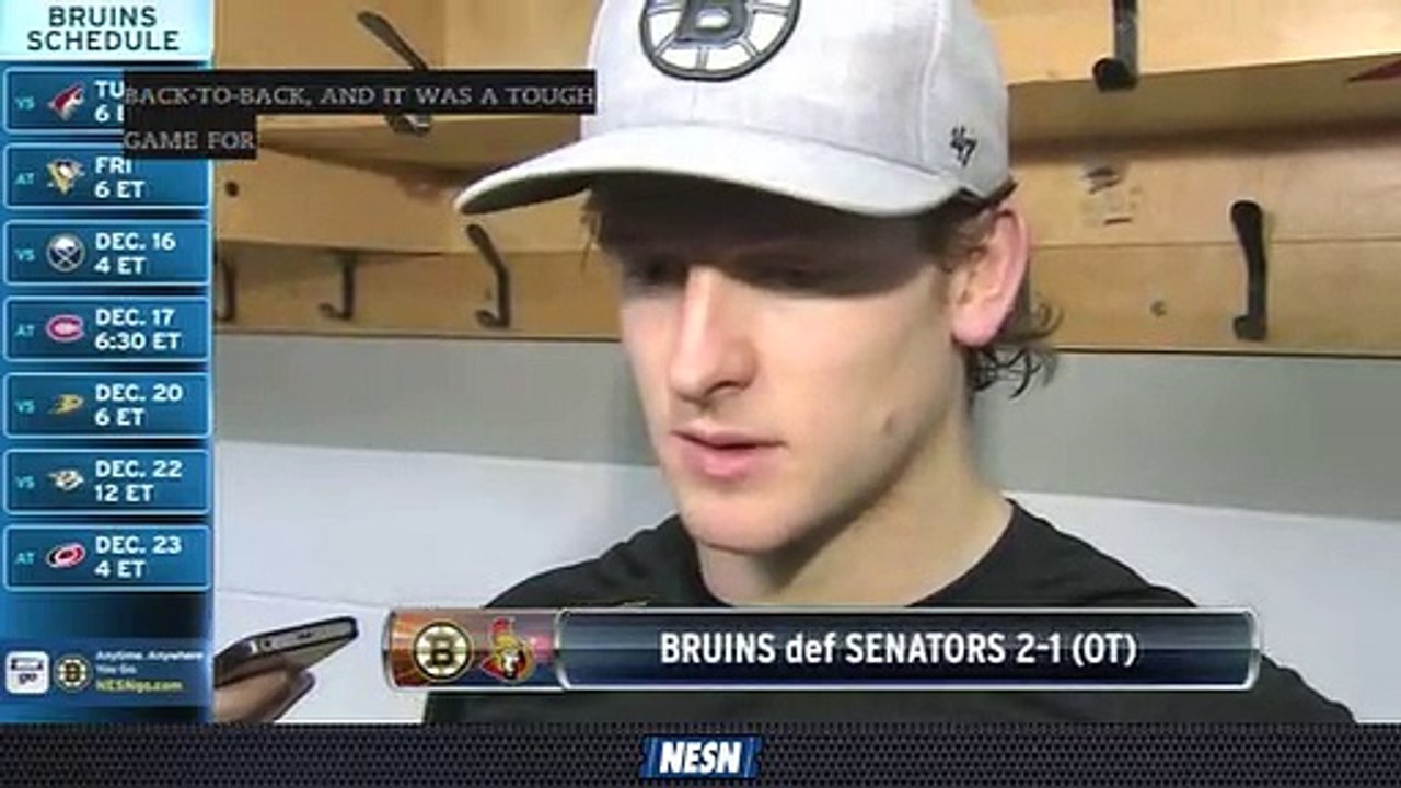 Torey Krug, Tuukka Rask React To Bruins' Win Over Senators