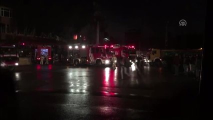 Maltepe'de Fabrika Yangını