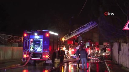 Maltepe'deki Fabrika Yangını Kontrol Altına Alındı