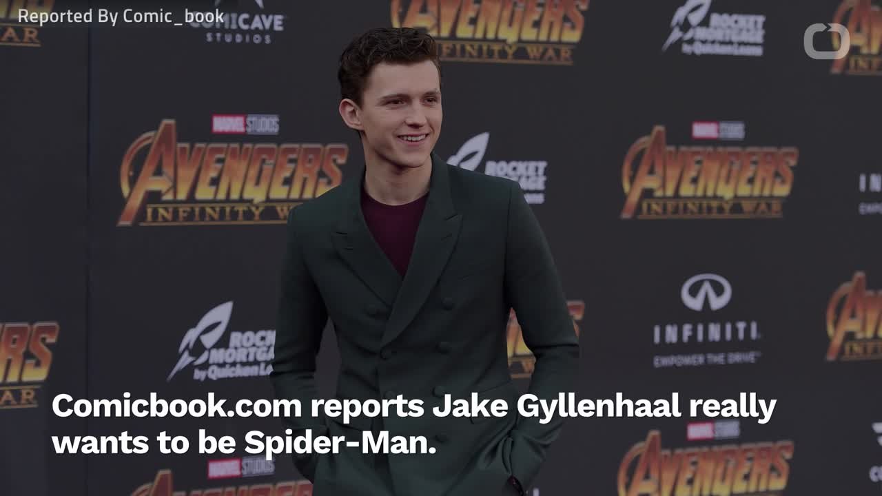 Tom Holland Shows The World Jake Gyllenhaal Wants To Be Spider-Man