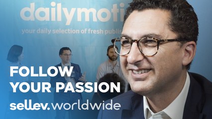 CEO of dailymotion Maxime Saada / Follow your passion