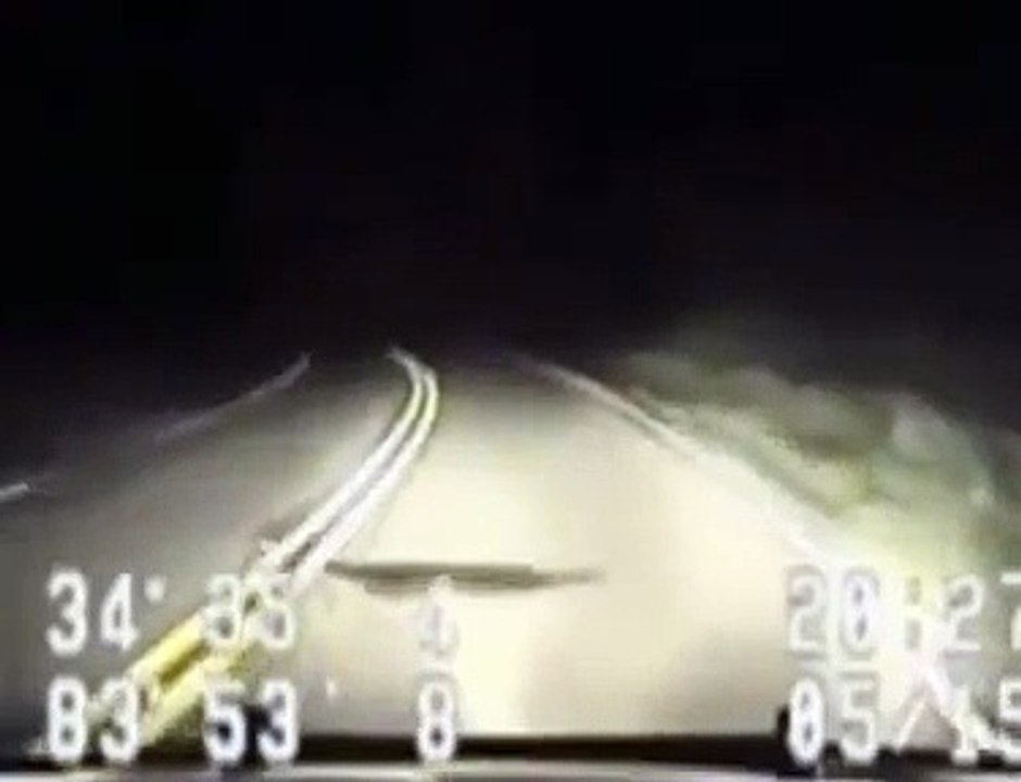 A strange creature seen on the highway