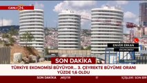 Büyüme oranı yüzde 1.6 oldu