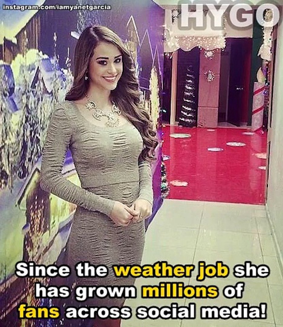 The mexican weather girl