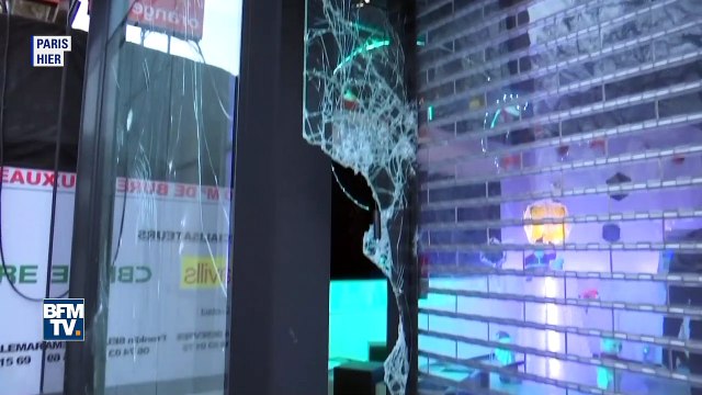 Paris, le jour d’après: encore des dégâts considérables