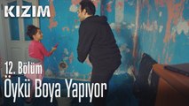 Öykü boya yapıyor - Kızım 12. Bölüm