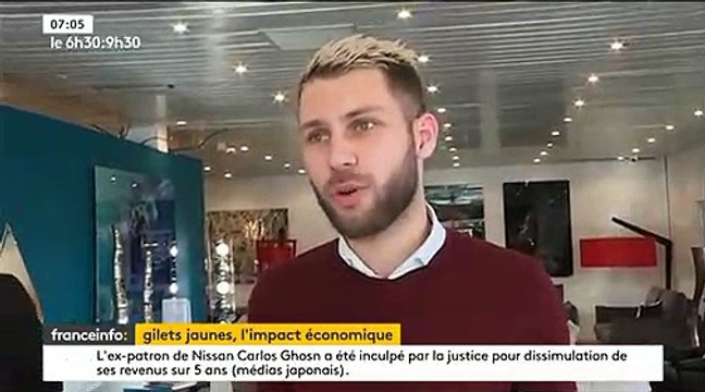 Gilets jaunes : Par peur d'être bloqué, les français privilégient les commandes en ligne pour les cadeaux de Noël - Regardez