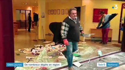 "Gilets jaunes" : de nouveaux dégâts en région