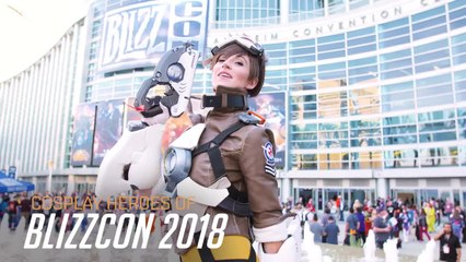 Cosplay Heroes of BlizzCon 2018