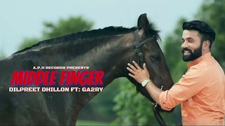 Middle Finger (Full Song) - Dilpreet Dhillon Ft- Ga2ry - Desi Crew - Latest Punjabi Songs 2018 - YouTube