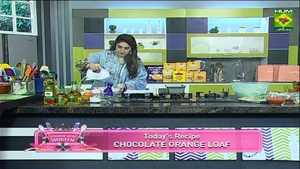Choclate Orange Loaf Recipe by Chef Shireen Anwar 6 December 2018