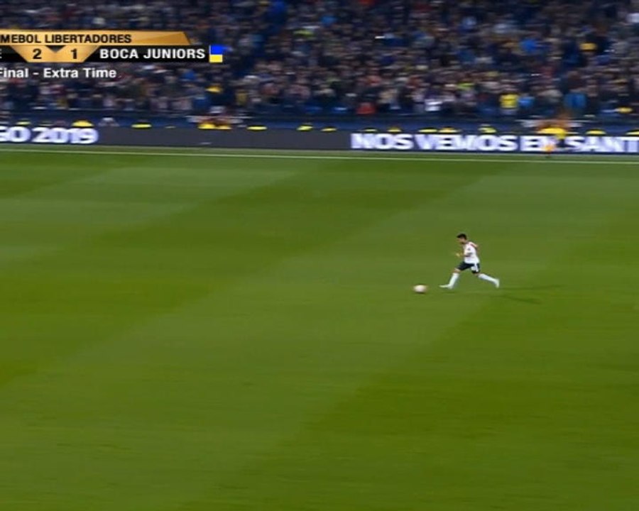 لقطة: كوبا ليبرتادوريس: هدف مارتينيز المتأخر يؤكد فوز ريفر بليت باللقب