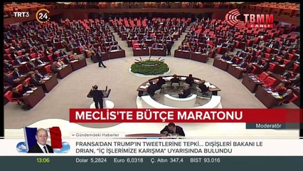Meclis'te bütçe görüşmeleri