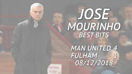 "No water? Saving money for January?" - Mourinho's best bits