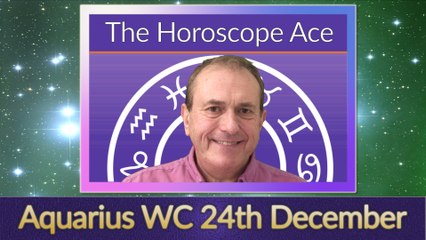 Aquarius Weekly Horoscope from 24th December - 31st December