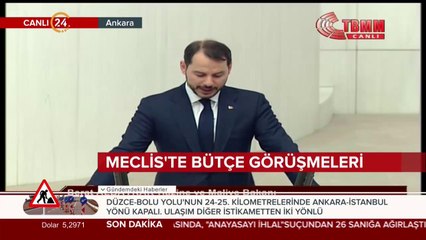 Meclis'te bütçe görüşmeleri