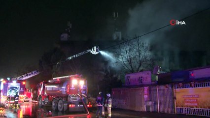 Maltepe'deki fabrika yangını kontrol altına alındı