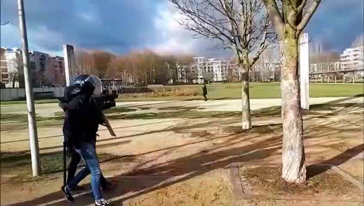 Manifestation de Lycéens - Interpellation ce lundi matin devant le Lycée Rudloff à Strasbourg