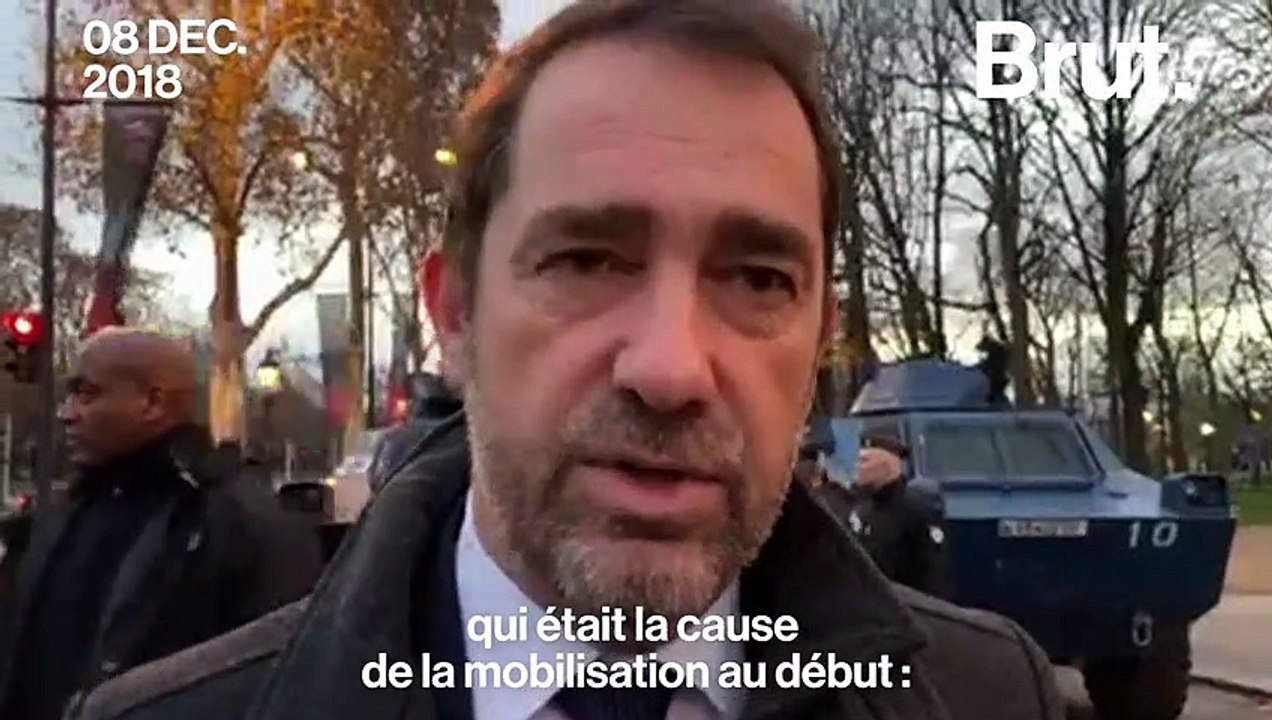 Christophe Castaner a répondu à Brut