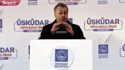 Yeni İstanbul Valisi açılışta: Aziz üskar, üskarda, üskürdalılar; söyleyemedim, bir alkışlayın beni