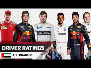 Driver Ratings - Abu Dhabi GP