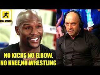 These are the rules of Floyd Mayweather's fight with Tenshin Nasukawa,Joe Rogan on Silva-Adesanya