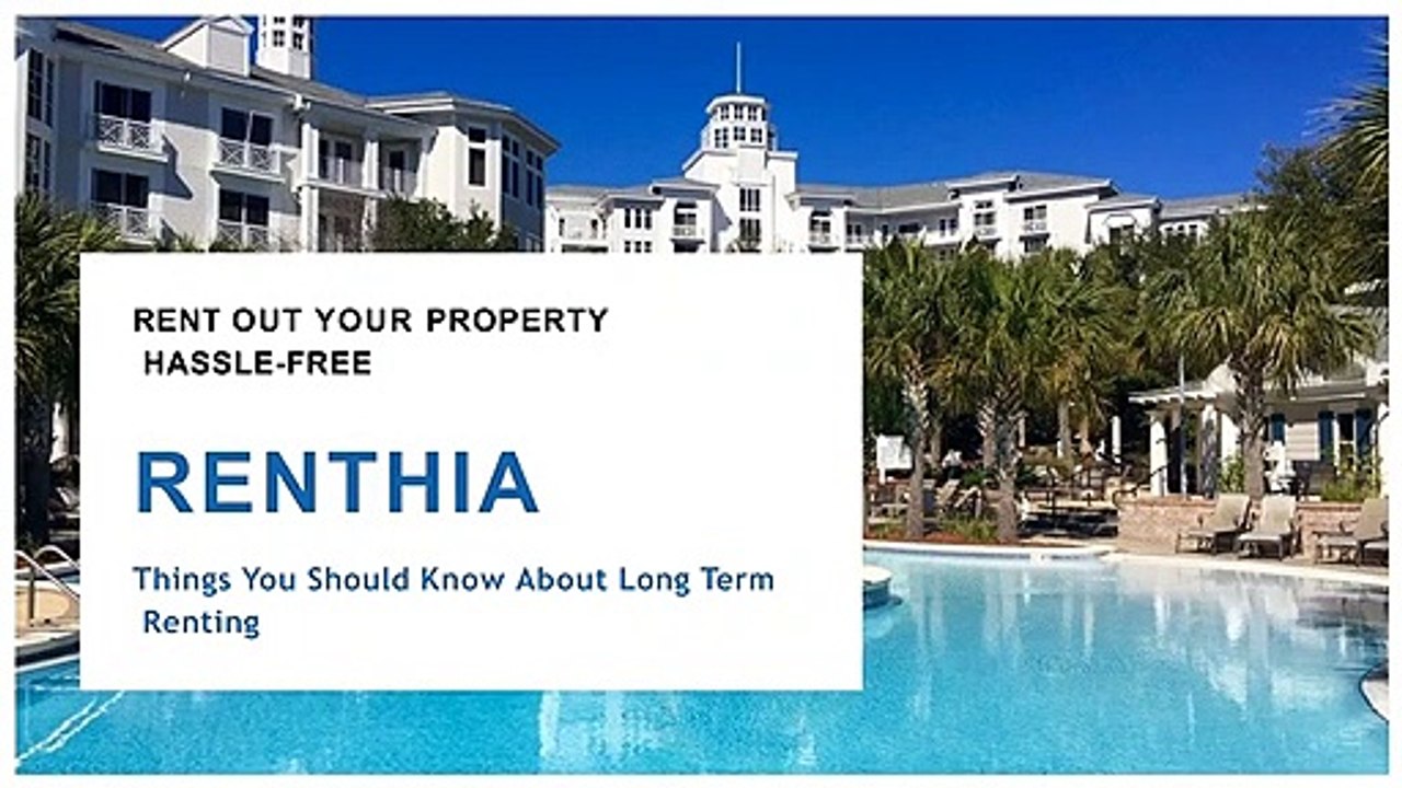 Rent Out your Apartment With Renthia