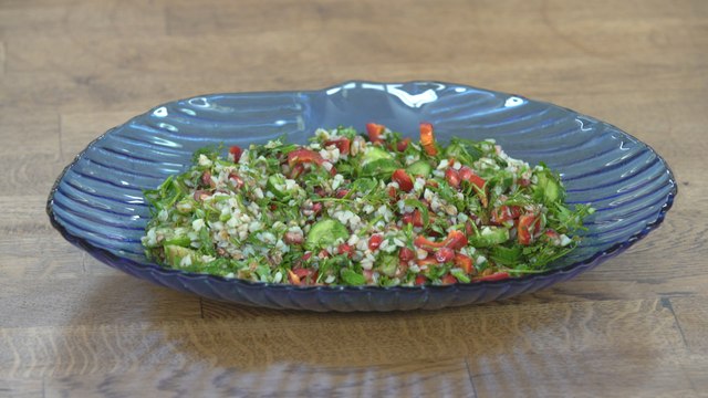 Narlı Karabuğday Salatası Tarifi