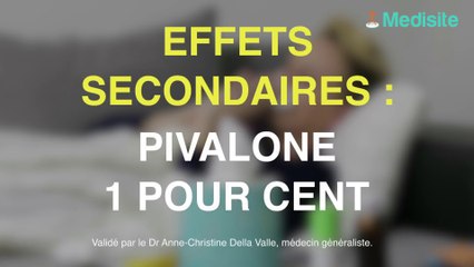 Pivalone 1 % : ses effets secondaires