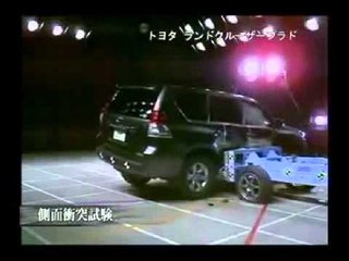 Crash Test Toyota Land Cruiser