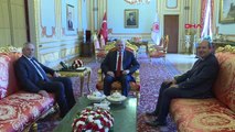 TBMM Başkanı Yıldırım, KKTC Ulusal Birlik Partisi Genel Başkanı Ersin Tatar'ı Kabul Etti