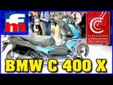 BMW C 400 X en el Salón de Milán EICMA 2017