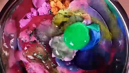 Mixing Slime - Will It Brown? #SlimeSmoothie