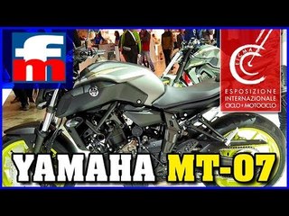 Download Video: Yamaha MT-07 en el Salón de Milán EICMA 2017