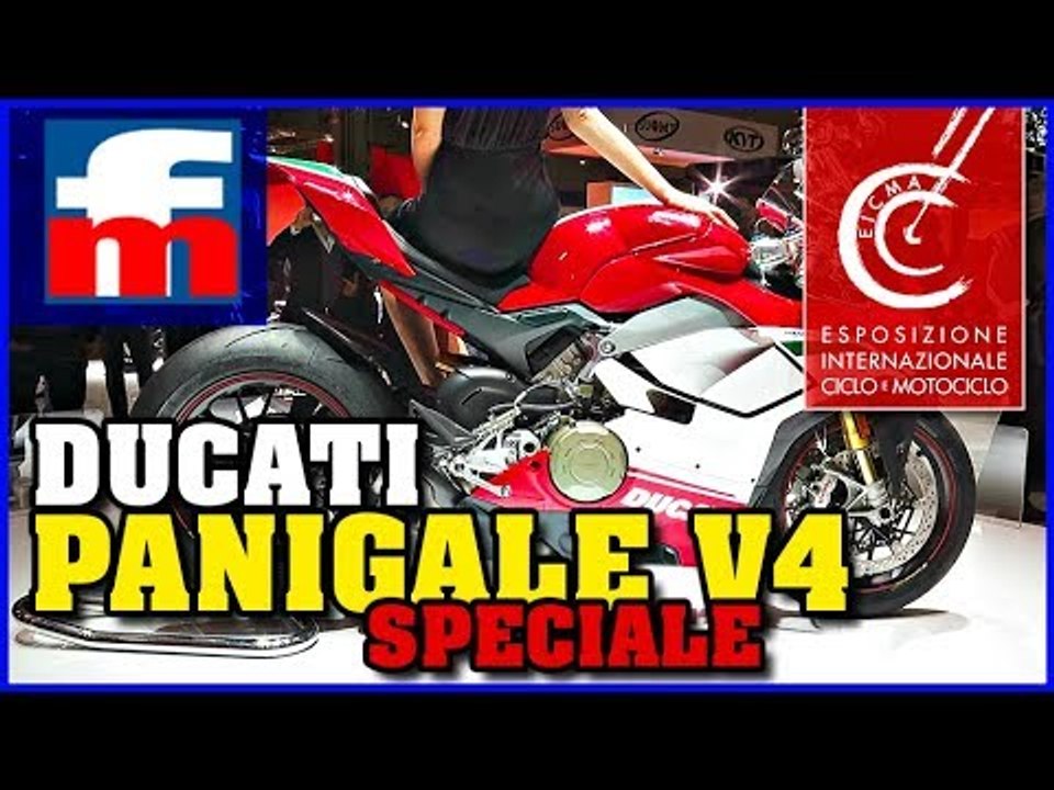 Ducati Panigale V4 Speciale en el Salón de Milán EICMA 2017