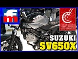 Suzuki SV650X en el Salón de Milán EICMA 2017