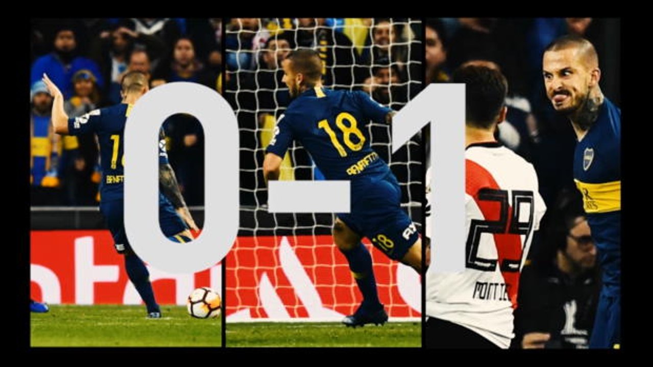 لقطة: كوبا ليبرتادوريس: أفراح مشجّعي ريفر وأتراح عشّاق بوكا في بوينس آيرس