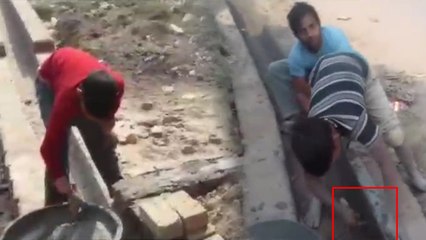 VIDEO: भाजपा सांसद के प्रतिनिधि बच्चों से करा रहे बाल मजदूरी