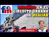 Ismael Bonilla rodando en el Festival de la Moto de Begíjar 2018