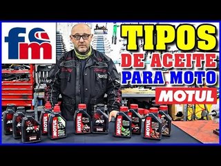 Tipos de aceite para moto | Cómo elegir el correcto